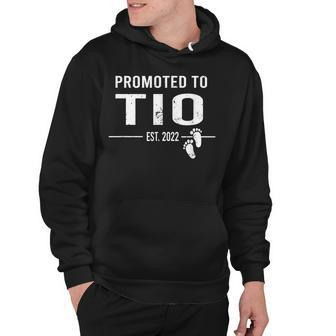 Mens Promoted To Tio 2022 New First Time Going To Be Uncle Hoodie - Thegiftio UK
