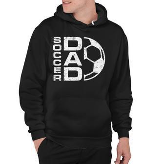 Mens Soccer Dad Coach Fathers Day Proud Dad Teacher Hoodie - Thegiftio UK