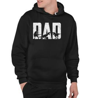 Mens Trex Dad Dinosaur Lover Cool Vintage Mens Fathers Day Hoodie | Mazezy CA