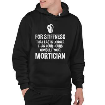 Mortuary Science Student Consult Your Mortician Gift Hoodie | Mazezy