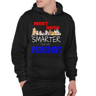 Most Dogs Are Smarter Than Your President Hoodie | Favorety AU