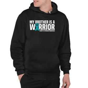 My Brother Is A Warrior Tourette Syndrome Awareness Hoodie | Mazezy