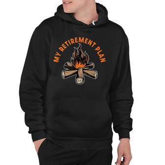 My Retirement Plan Hiking Grandfather Camping Grandkids Hoodie - Seseable