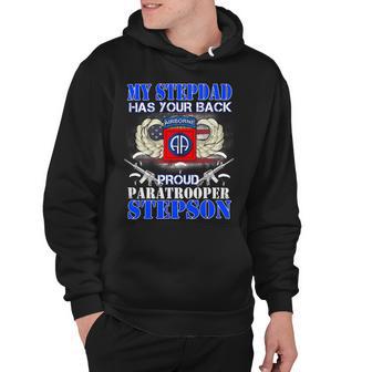 My Stepdad Has Your Back Proud Army 685 Shirt Hoodie | Favorety DE