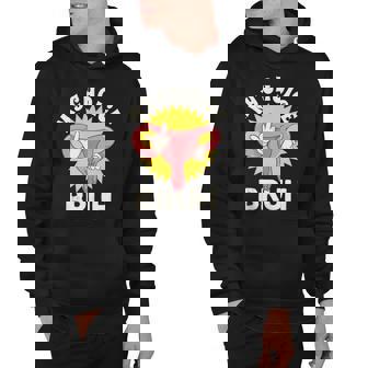 My Uterus My Choice Pro Choice Reproductive Rights Hoodie | Mazezy