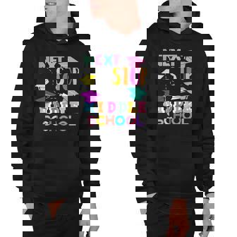 Next Stop Middle School Funny Elementary School Graduation Hoodie | Mazezy