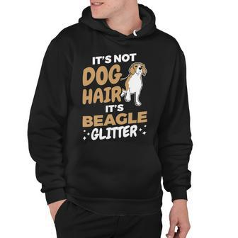 Not Dog Hair Beagle Glitter Pet Owner Dog Lover Beagle 61 Beagle Dog Hoodie - Seseable