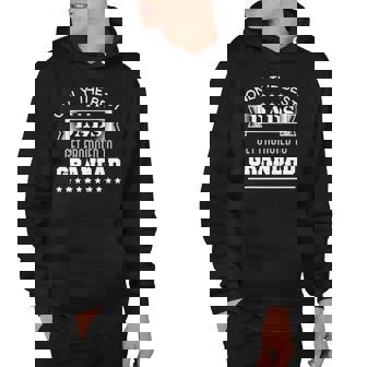 Only The Best Dads Get Promoted To Grandad Grandpas Gift Hoodie | Mazezy