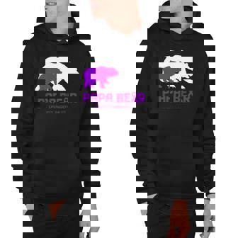 Papa Bear Support Epilepsy Awareness Hoodie | Mazezy