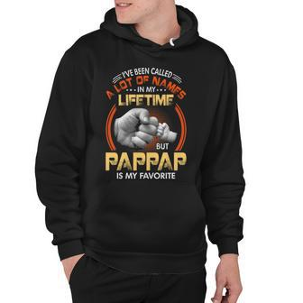 Pappap Grandpa Gift A Lot Of Name But Pappap Is My Favorite Hoodie - Seseable