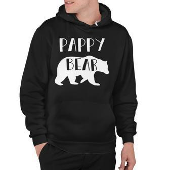 Pappy Grandpa Gift Pappy Bear Hoodie - Seseable