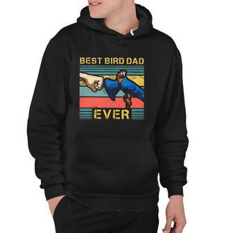 Parrot Best Bird Dad Ever Fist Bump Parakeet Bird Lover Hoodie - Thegiftio UK