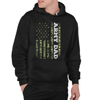 Patriotic Army Dad 4Th Of July Gift Idea Father Hoodie - Seseable
