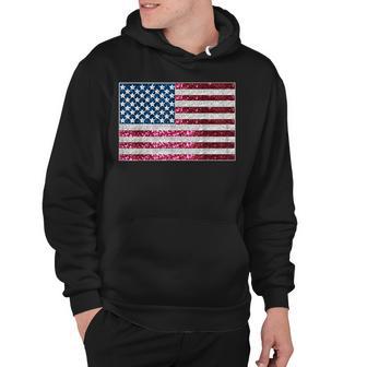 Patriotic Us Flag Of America Fourth Of July Flag Day Hoodie - Thegiftio UK