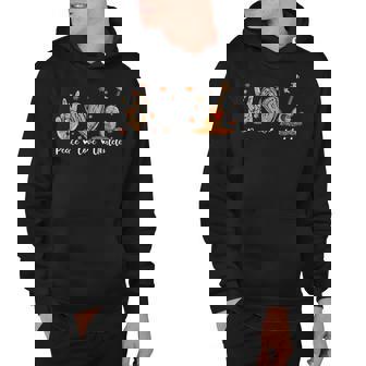 Peace Love Ukulele Hawaiian Ukelele Uke Guitar Players Hoodie - Thegiftio