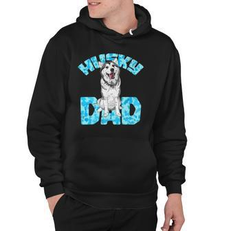 Pet Daddy Dog Lover Father Husky Dad Husky Hoodie | Mazezy