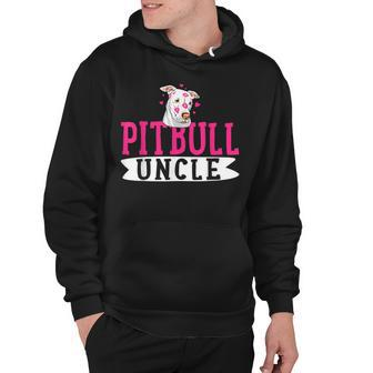 Pitbull Uncle Pit Bull Terrier Dog Pibble Owner Hoodie - Thegiftio UK