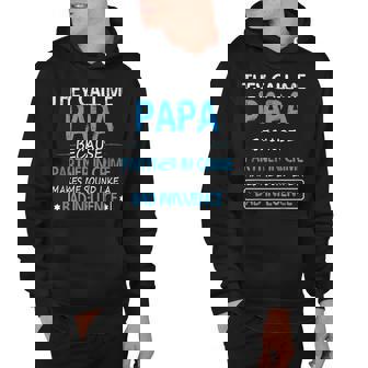 Pops Parent Hero They Call Me Papa Because Partner In Crime Hoodie - Thegiftio UK