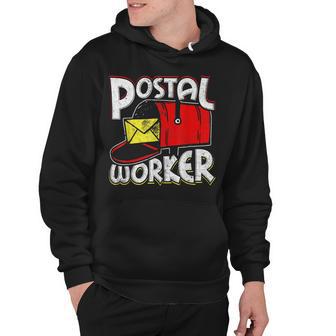 Postal Worker Delivery Service Vintage Mailman Novelty Hoodie - Seseable