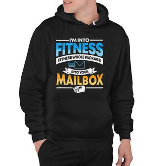 Postal Worker Funny Mail Carrier Mailman Post Office Hoodie | Mazezy