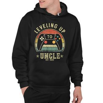 Promoted To Uncle 2022 Leveling Up To Uncle Est 2022 Hoodie - Thegiftio UK