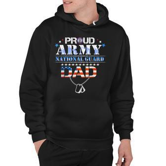 Proud Army National Guard Dad American Flag Pride Hoodie - Thegiftio UK