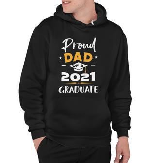 Proud Dad Of A Class Of 2021 Graduate Class Of 21 Ver2 Hoodie - Thegiftio UK