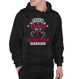 Proud Dad Of A Sturge-Weber Syndrome Warrior Hoodie | Mazezy