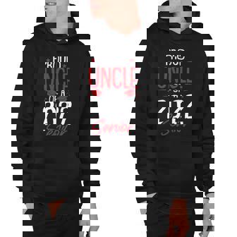 Proud Uncle Of A 2022 Senior Graduation College High-School Hoodie | Mazezy