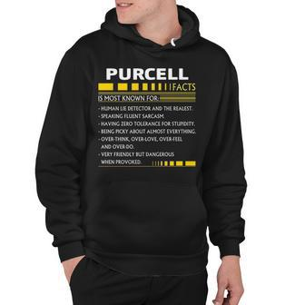 Purcell Name Gift Purcell Facts Hoodie - Seseable