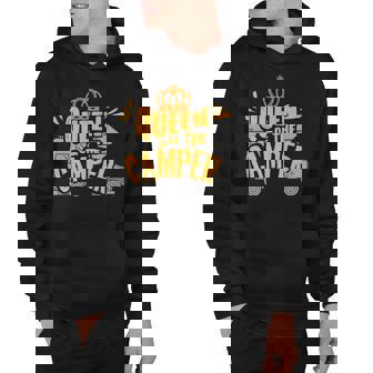 Queen Of The Camper - Funny Camping Rv Hoodie - Thegiftio