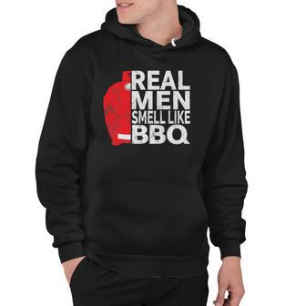 Real Men Smell Like Bbq - Funny Barbecue Grilling Kamado Hoodie | Mazezy