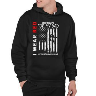 Red On Friday Dad Military Remember Everyone Deployed Flag Hoodie | Mazezy