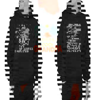 Reel Cool Grandpa Fishing Lover Vintage Fathers Day Hoodie - Thegiftio UK