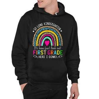 So Long Kindergarten Look Out First Grade Here I Come Hoodie | Mazezy DE