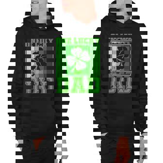St Patricks Day One Lucky Dad Vintage Father Gift Hoodie | Mazezy