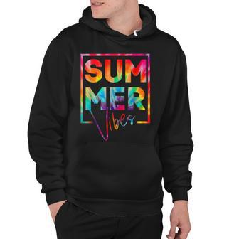 Summer Vibes Tie Dye Hello Summer Vacation Hoodie | Favorety DE