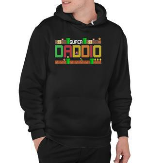 Super Dadsuper Daddio Gift Cute Funny Daddy Gift Essential Hoodie | Mazezy UK