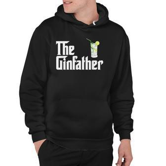 The Gin Father Funny Gin And Tonic Gifts Classic Hoodie | Mazezy