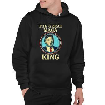 The Great Maga King Donald Trump Ultra Maga Hoodie | Mazezy