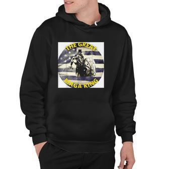 The Great Maga King Trump Lovers Hoodie | Mazezy