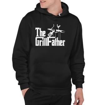 The Grillfather Funny Barbecue Grilling Bbq The Grillfather Hoodie | Mazezy