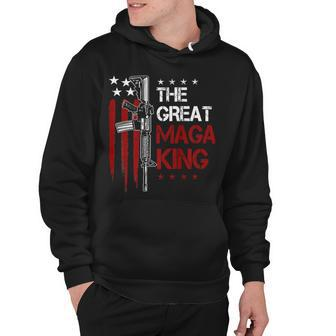 The Return Of The Great Ultra Maga King Hoodie - Monsterry UK