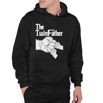 The Twinfather Father Of Twins Fist Bump Hoodie | Mazezy CA