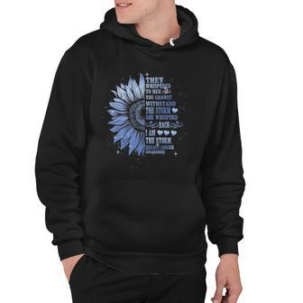 They Whispered To Her You Cannot Withstand The Storm Funny Hoodie - Thegiftio UK
