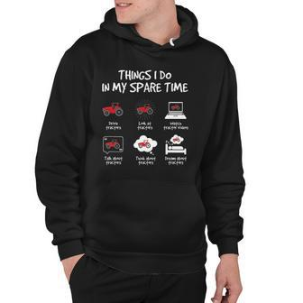 Things I Do In My Spare Time Tractor Driver Hoodie | Mazezy