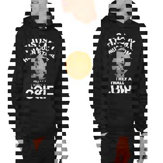 This Is My Human Costume Im Really A Cookie Funny Halloween Hoodie | Seseable UK