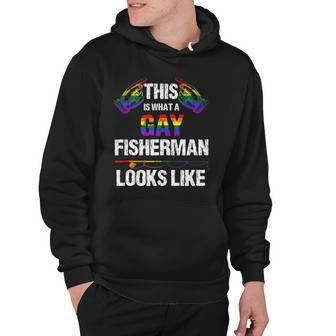 This Is What A Gay Fisherman Looks Like Lgbt Pride Hoodie | Mazezy