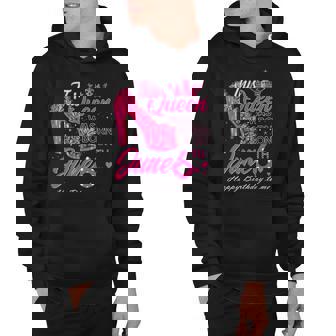 This Queen Was Born On June 6 June 6Th Birthday High Heels Hoodie | Mazezy