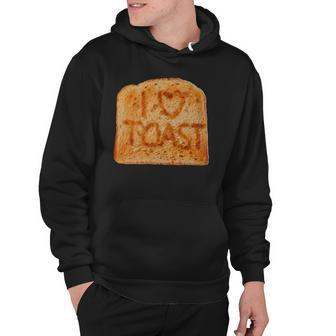 Toasted Slice Of Toast Bread Hoodie | Mazezy CA